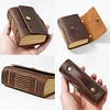 Handmade Portable Mini Notebook in Top-Grain Cowhide