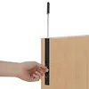 [US Local Warehouse] 10Pcs Flush Mount Extension Bolt with Rod Latch Slide Bolt Lock for French Doors