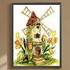 Diamond Painting -DIY Round Drill Windmill