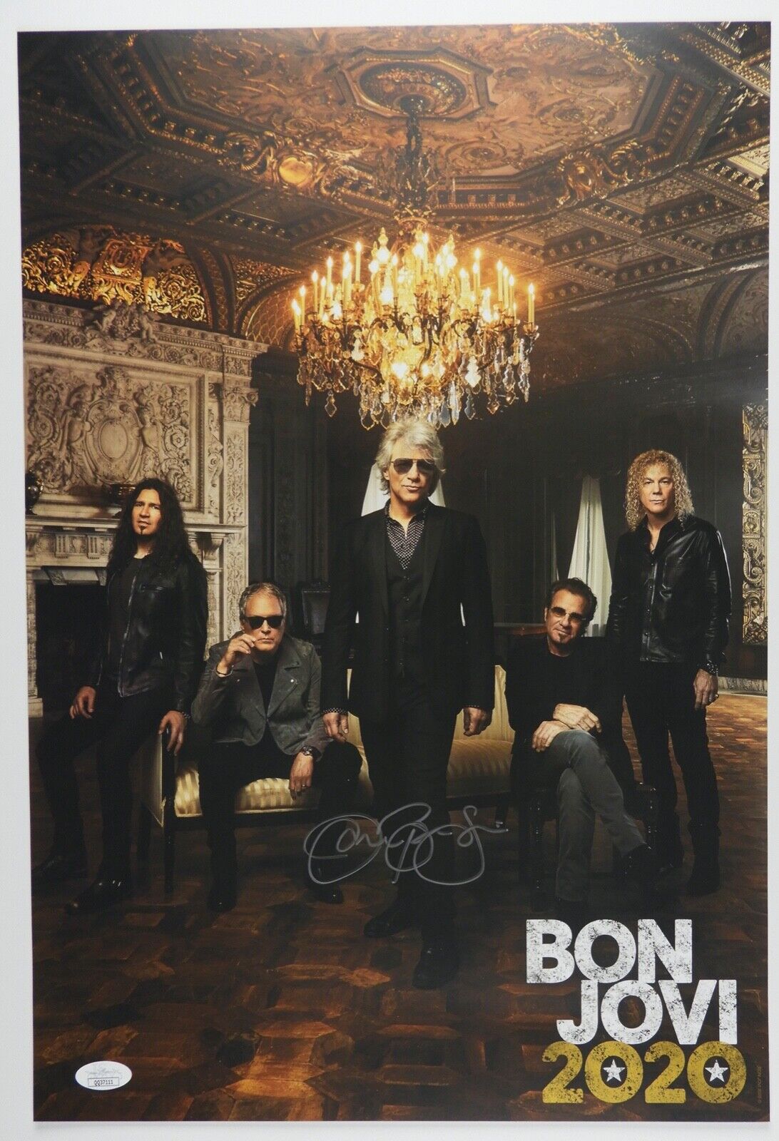 Jon Bon Jovi JSA Signed Autograph Poster Lithograph 2020 13 x 19