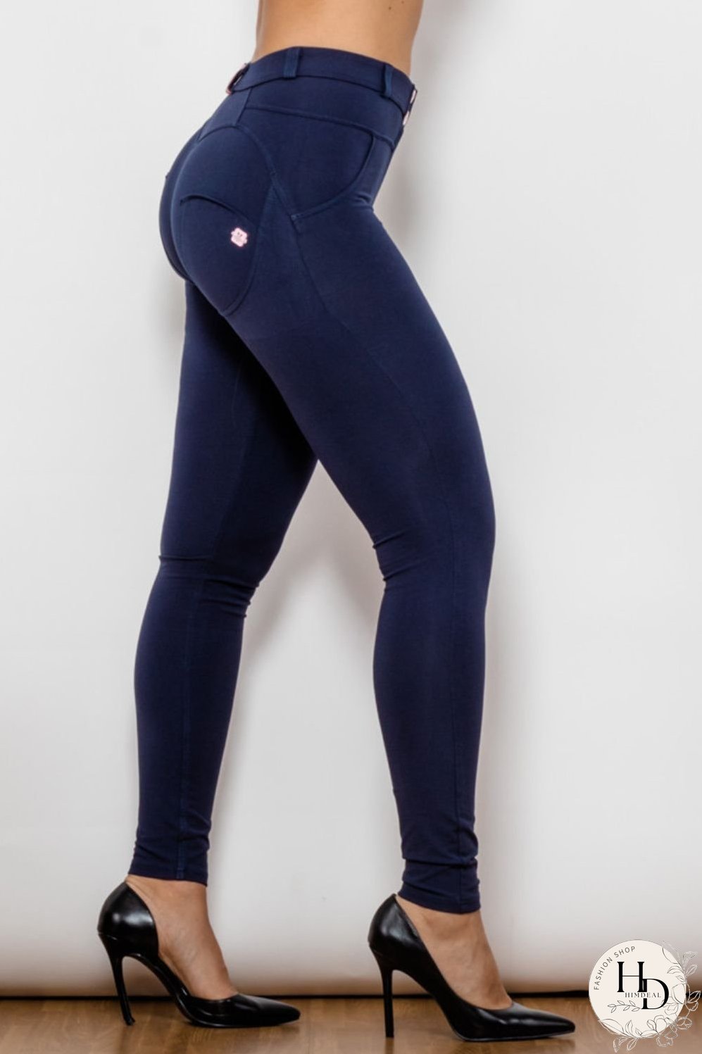 Baeful Buttoned Skinny Long Jeans