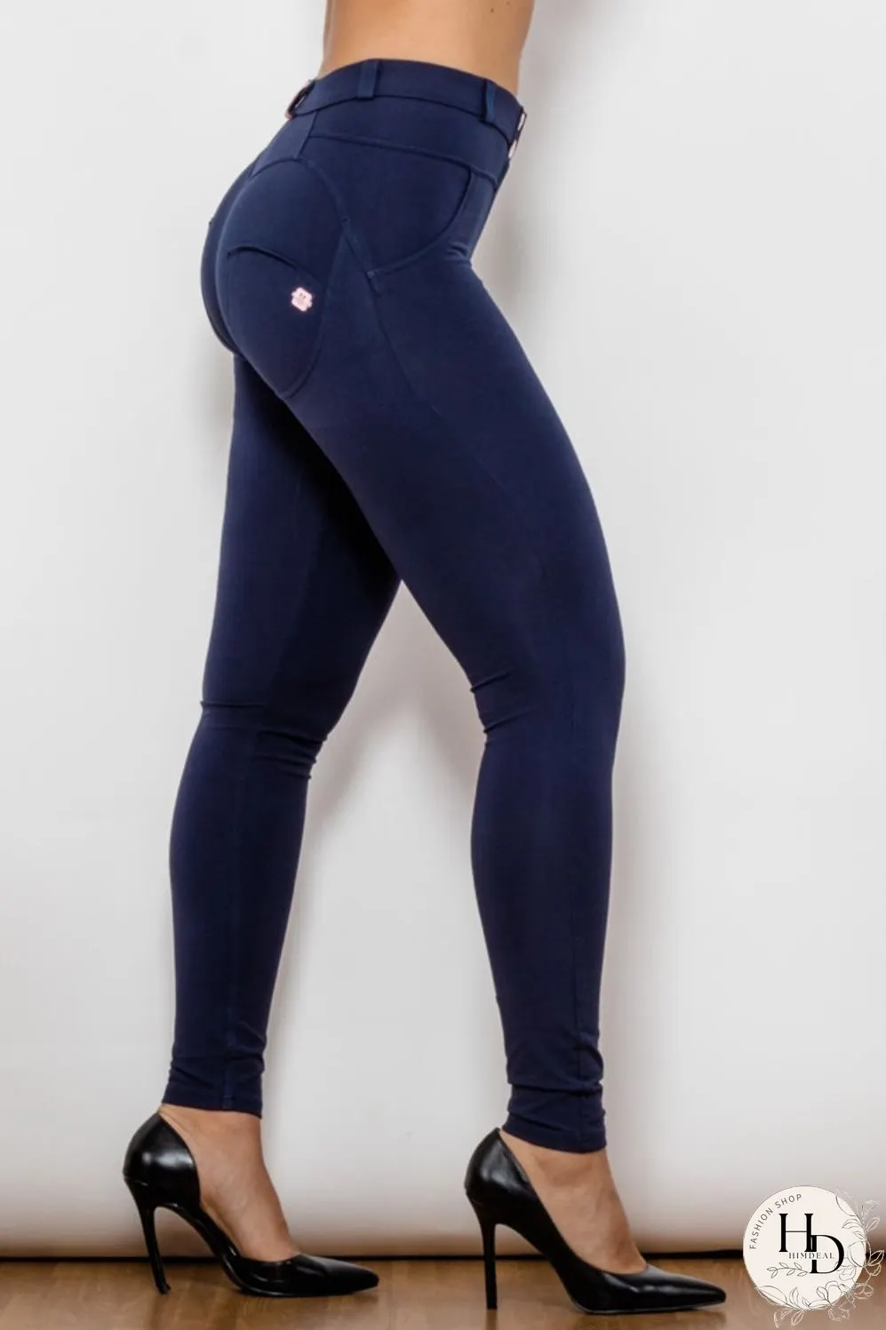 Baeful Buttoned Skinny Long Jeans