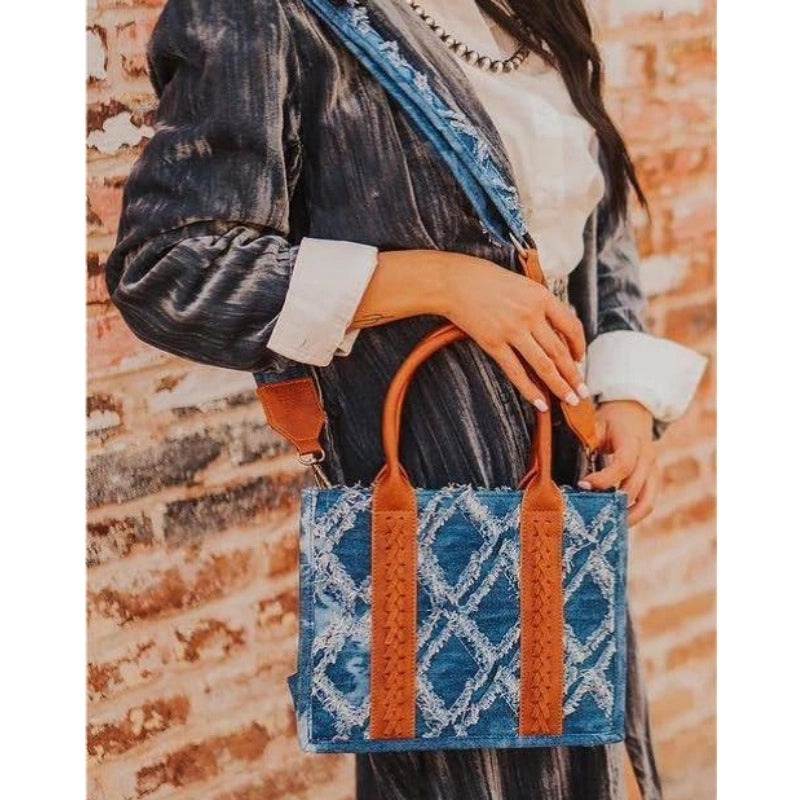 In Stock Handbag Western Wallet Women’s Tote Bag Shoulder Bag Bohemian Aztec Handbag