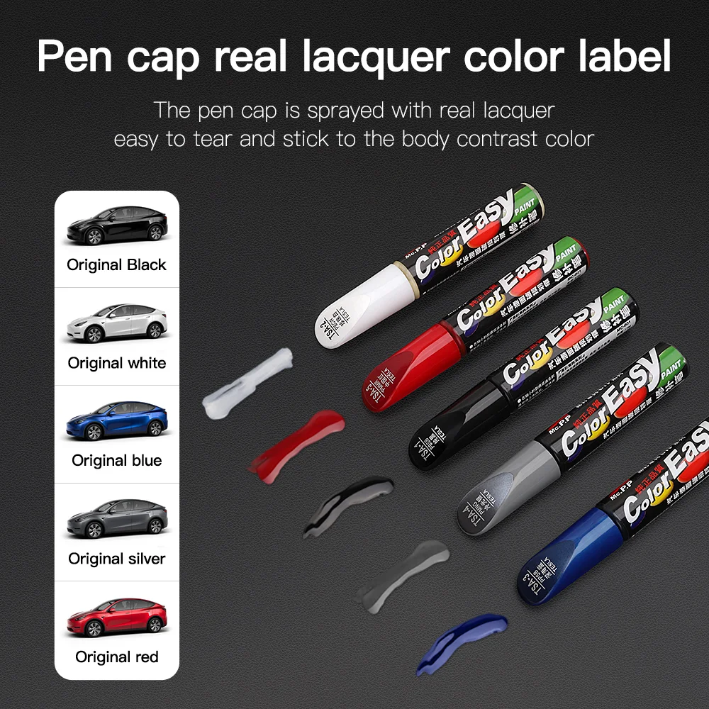 YONZEE Tesla Touch-up pen  Scratch Repair For Tesla Model 3/Y/S/X