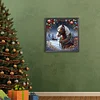 Diamond Painting-5D Full Round Drill Xmas Horse(40*40 CM)