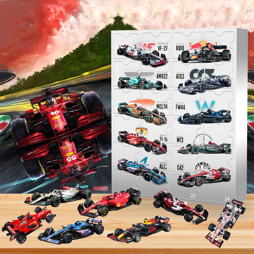 2024 F1 Advent calendar-- The One With 24 Little Doors