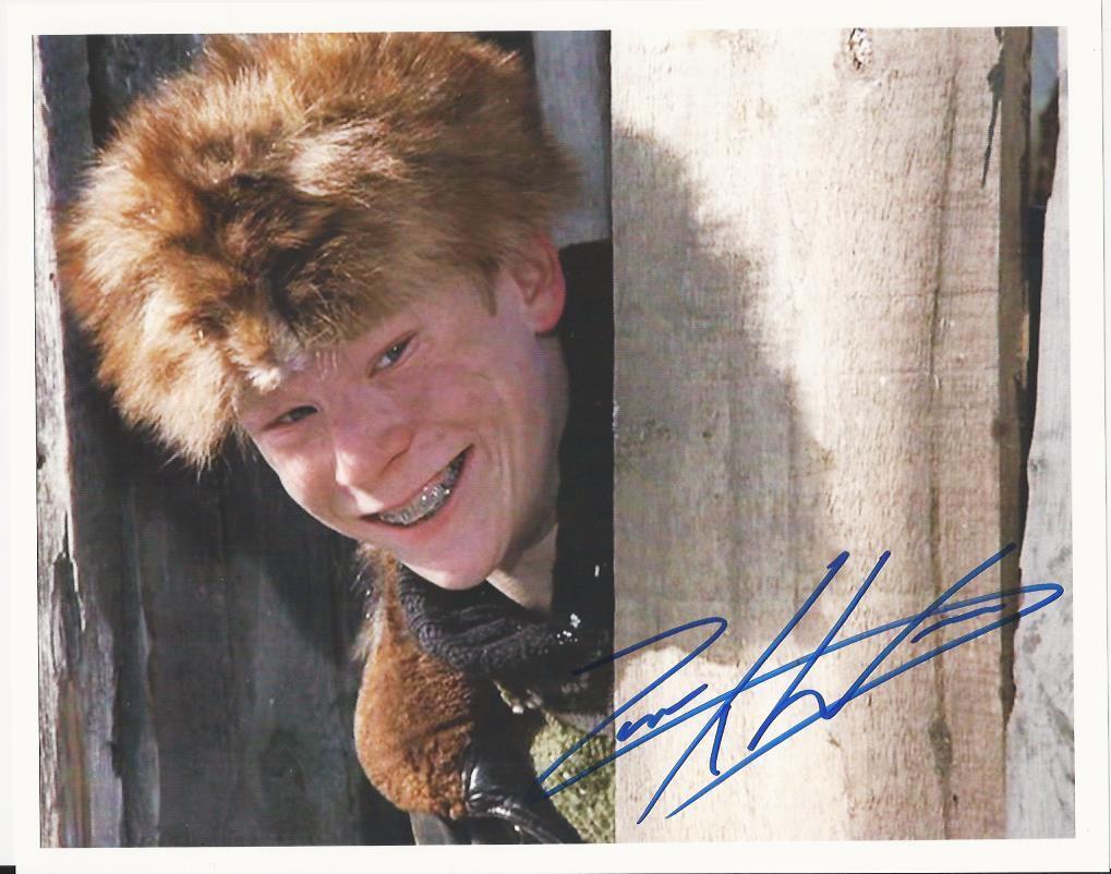 Zack Ward - A Christmas Story signed Photo Poster painting