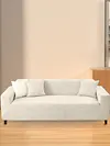 Easy Fitted Sofa Couch Cover Full Coverage Sofa Slipcover for Living Room Hotel