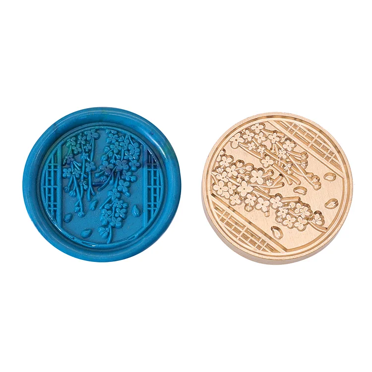 Diy Fire Lacquer Round Sealing Wax Stamp Head 25Mm gbfke