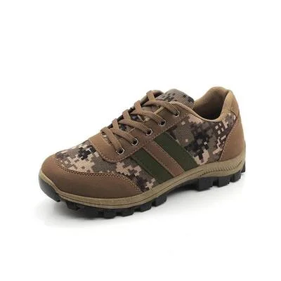 Outdoor New Camouflage Non-slip Breathable Walking Shoes Work Labor Insurance Military Shoes Autumn Men's Shoes Liberation Shoes
