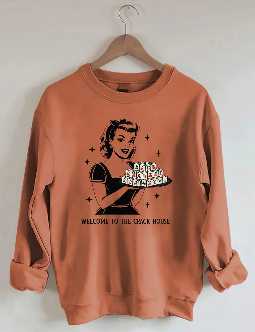 Welcome To The Crack House Mahjong Sweatshirt