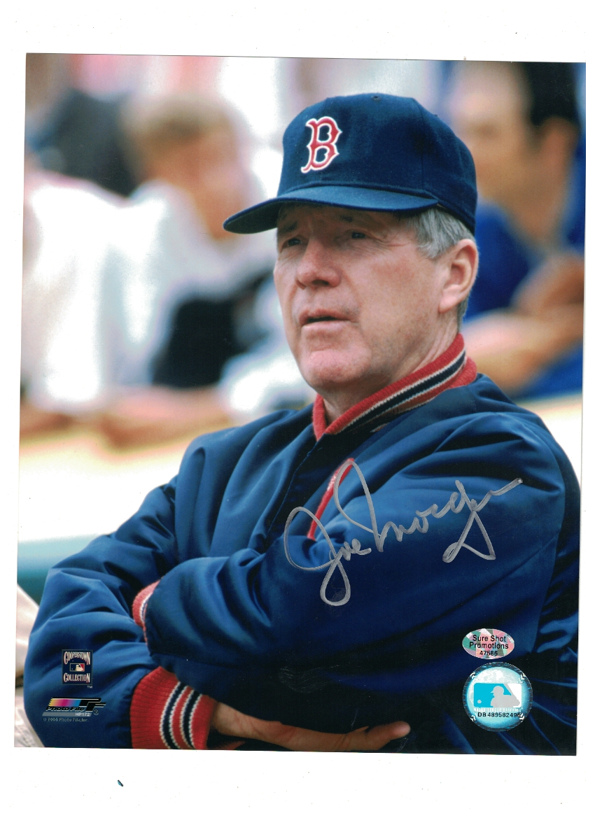 Joe Morgan Boston Red Sox Signed 8x10 Photo Poster painting W/Our COA