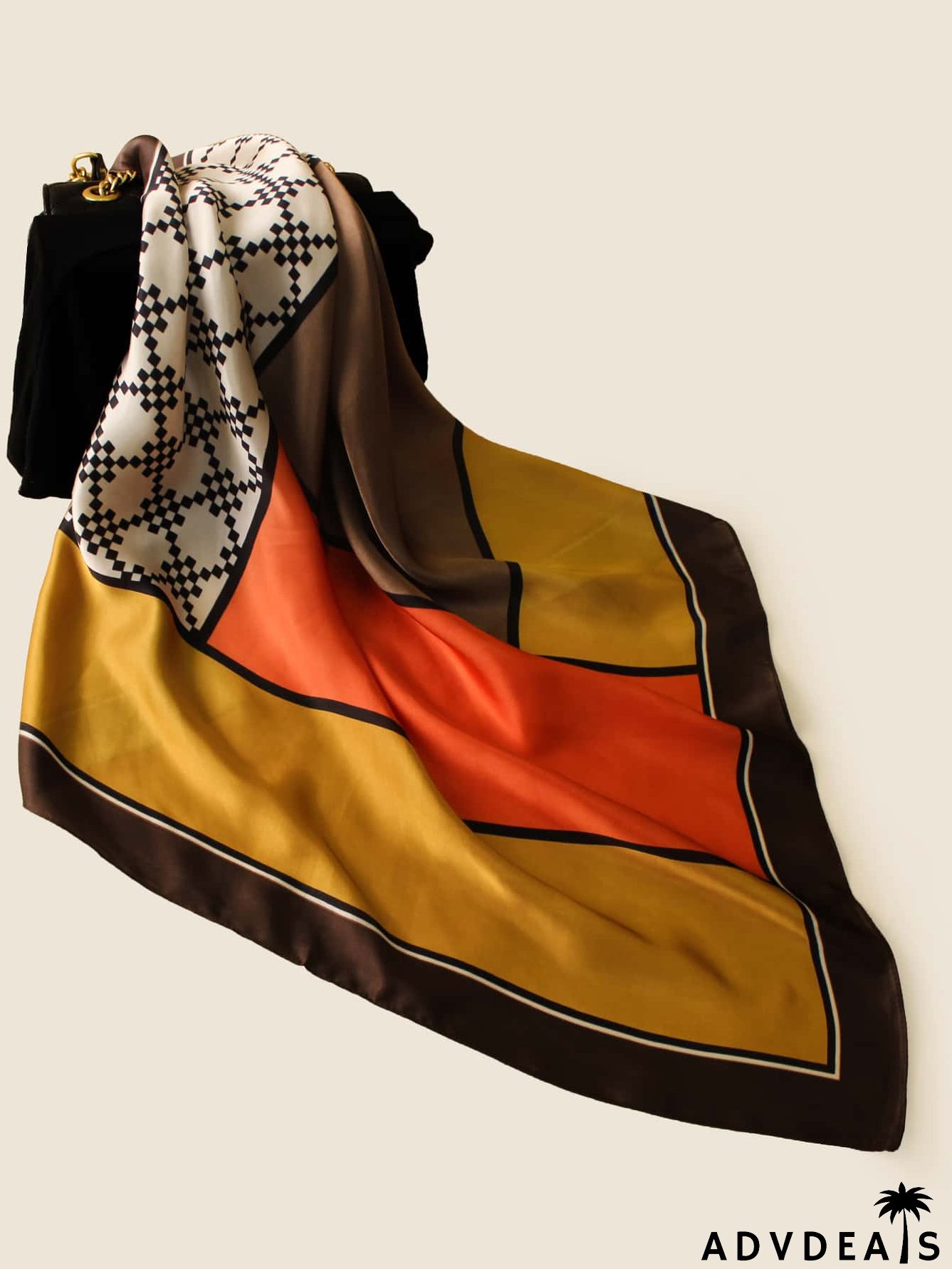 Geometric Print Bandana