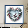 Love Snow Scene-11CT Stamped Cross Stitch 45*45cm/17.72*17.72in tapestrymarket