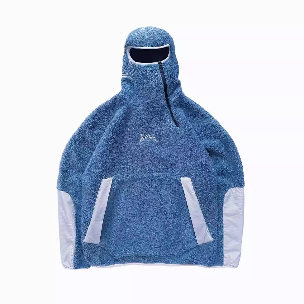 Athvotar Athvotar Velvet Coat Plus Thick Jacket Warm Hoodie Hooded Loose Jacket