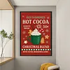 Hot Cocoa-11CT Stamped Cross Stitch 40*60cm (Big Size)