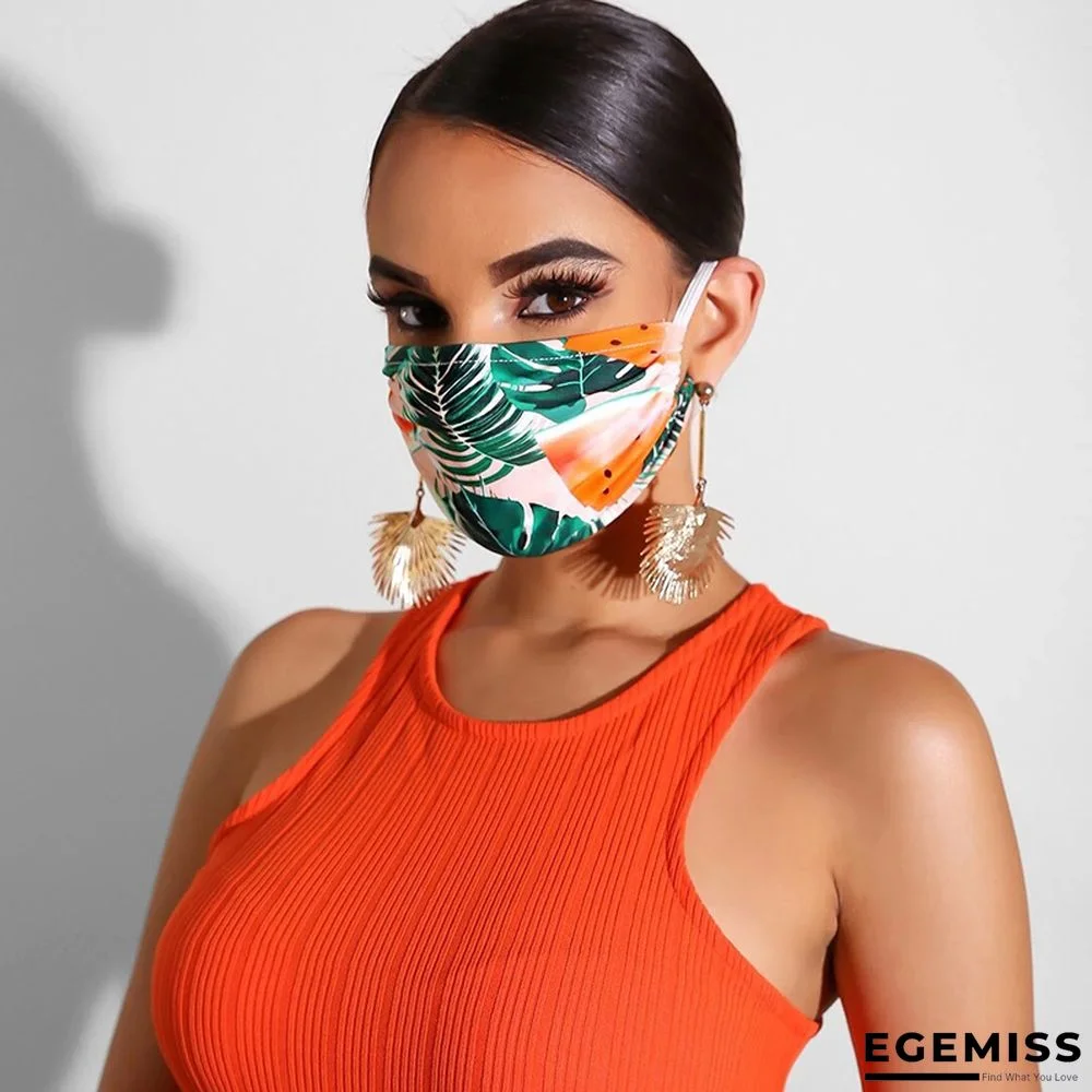 Green Casual Basic Dustproof Face Protection | EGEMISS