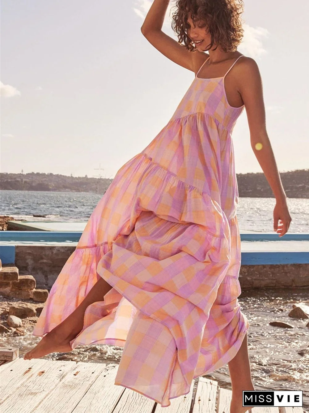 New Women's Print Loose Large Size Casual Dresses