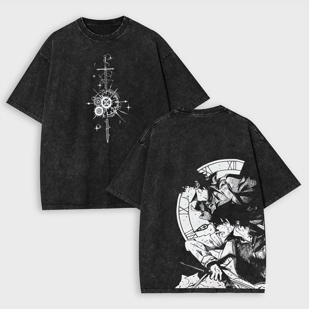 Omniscient Reader's Viewpoint Printed Unisex Washed T-Shirt