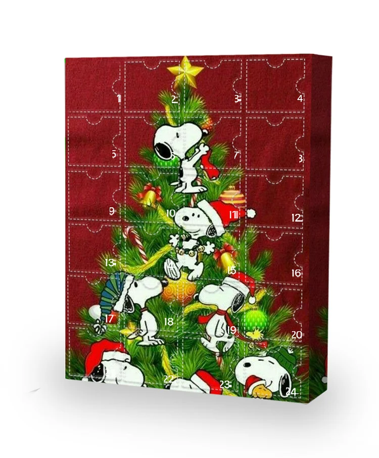 Snoopy Advent Calendar -- The One With 24 Little Doors