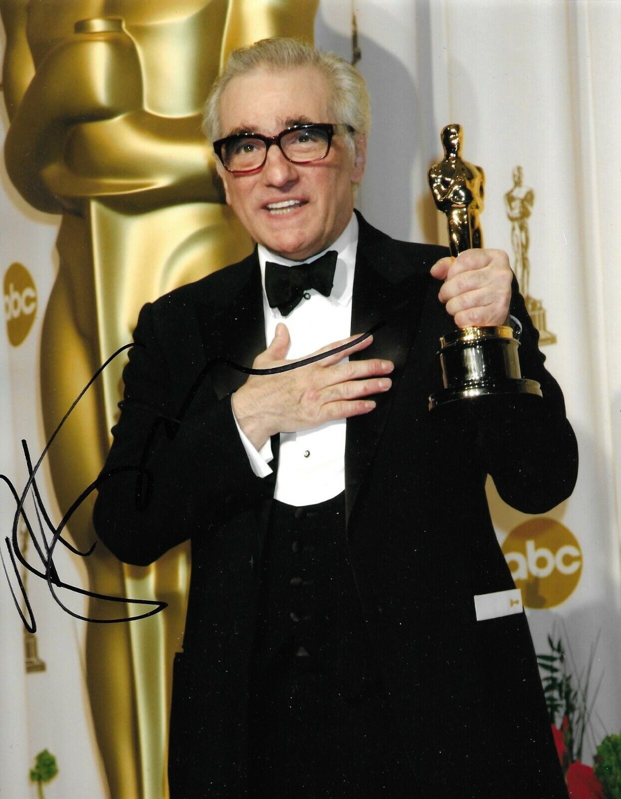 Martin Scorsese Signed Academy Awards 10x8 Photo Poster painting AFTAL