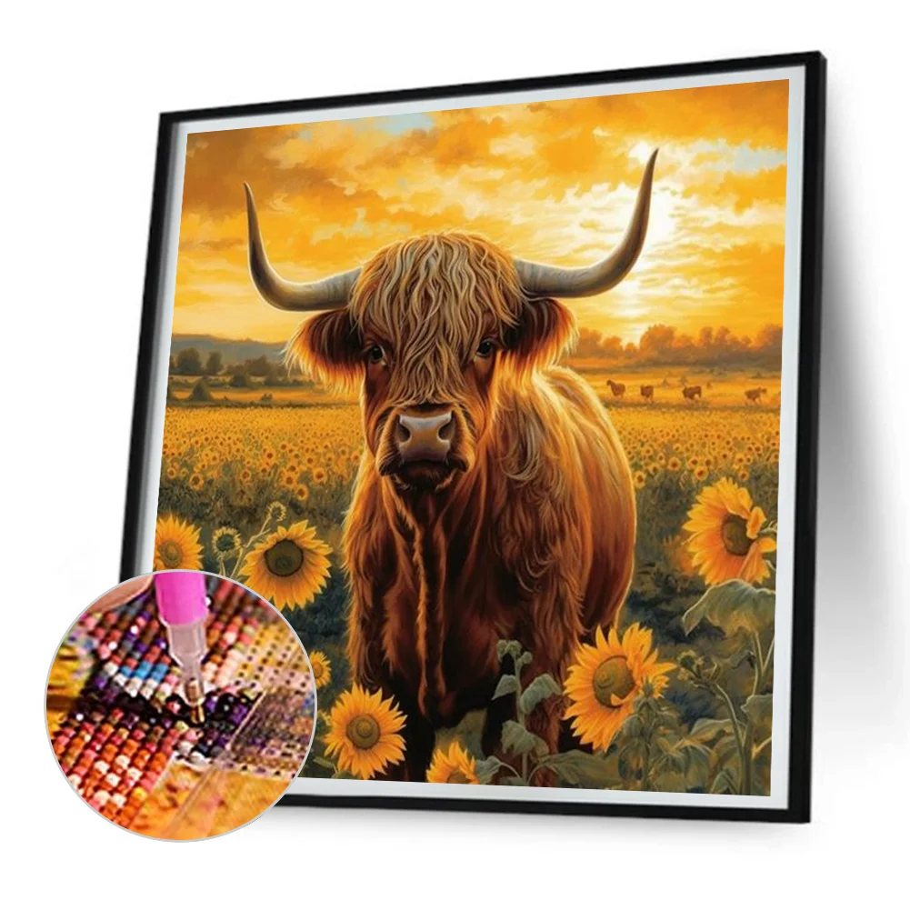 Diamond Painting - Full Round Drill - Yak(Canvas|30*30cm)