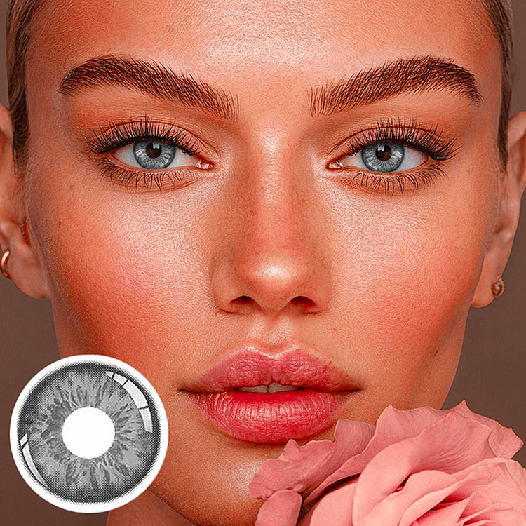 Cocktail Gray Vesper Martini Colored Contact Lenses