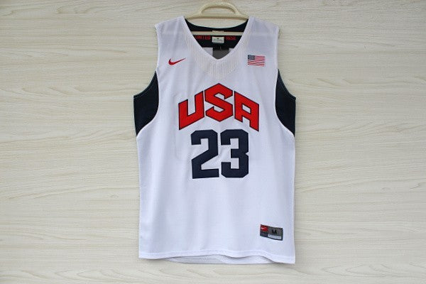 2012 American Dream Team No. 23 Irving White Embroidered Jersey mysite