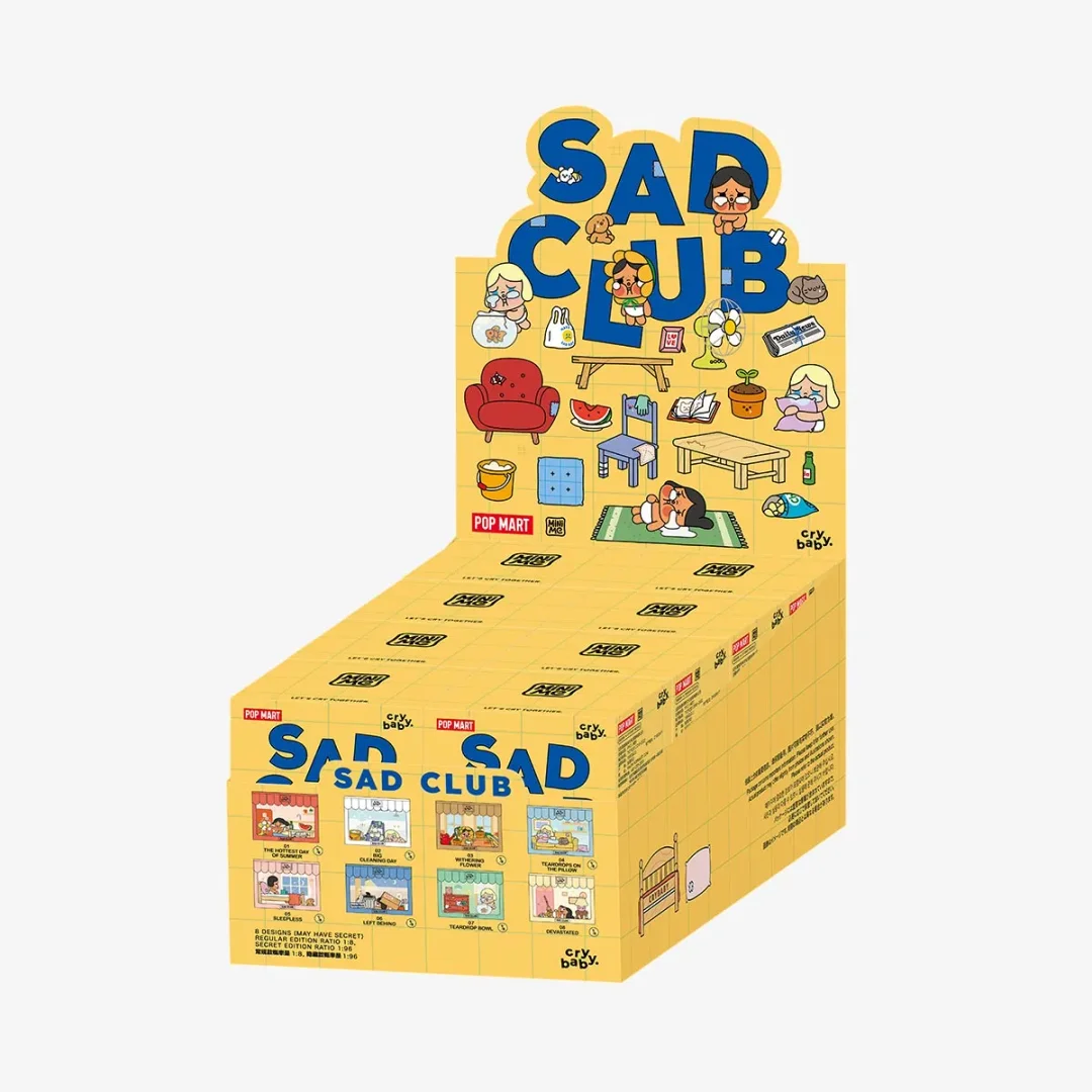 CRYBABY Sad Club Series Scene Sets - POP MART