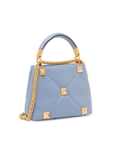  Valentino Garavani Roman Stud Mini Leather Top Handle Bag 4.3 out of 5 Customer Rating