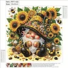 Diamond Painting-DIY Crystal Rhinestone Sunflower Goblin