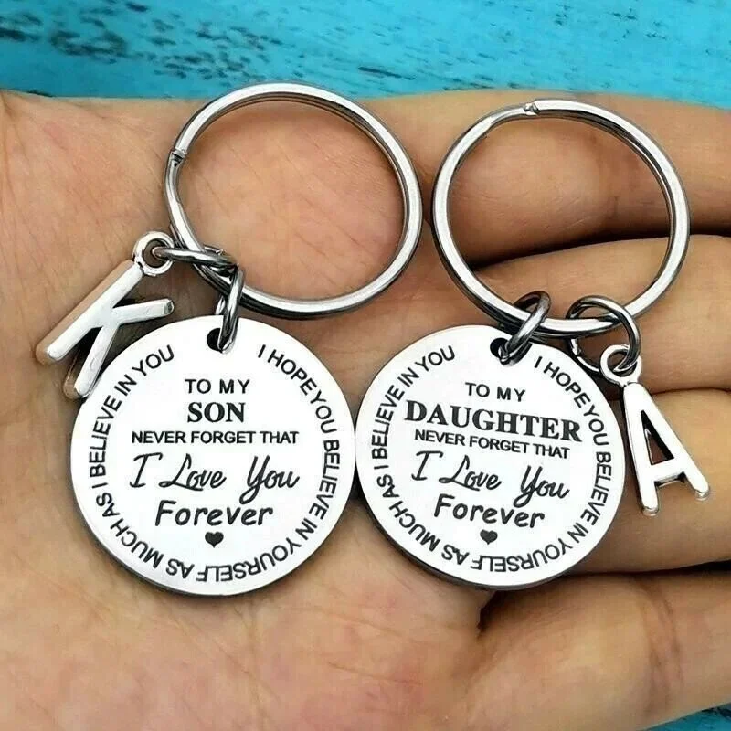 LAST DAY 49% OFF⇝💓 ( Best Father Mother Gift)My Son / Daughter I Love You Forever Keychain trabladzer