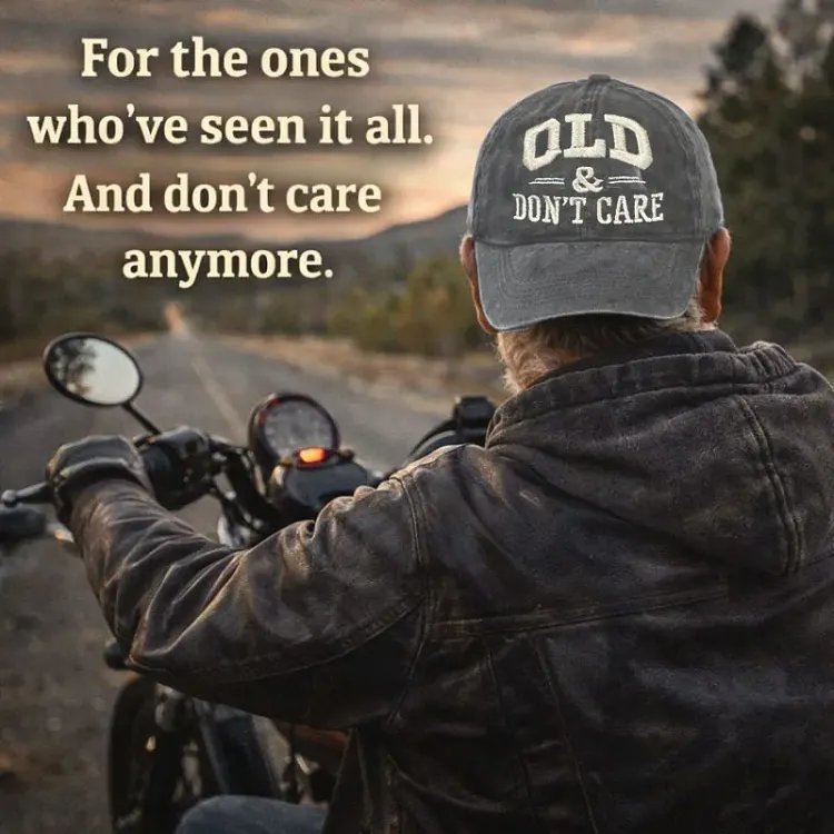 🧢 2026 New Year Hot Sale |  Vintage Distressed &ldquo;OLD & DON&rsquo;T CARE&rdquo; Cap 
