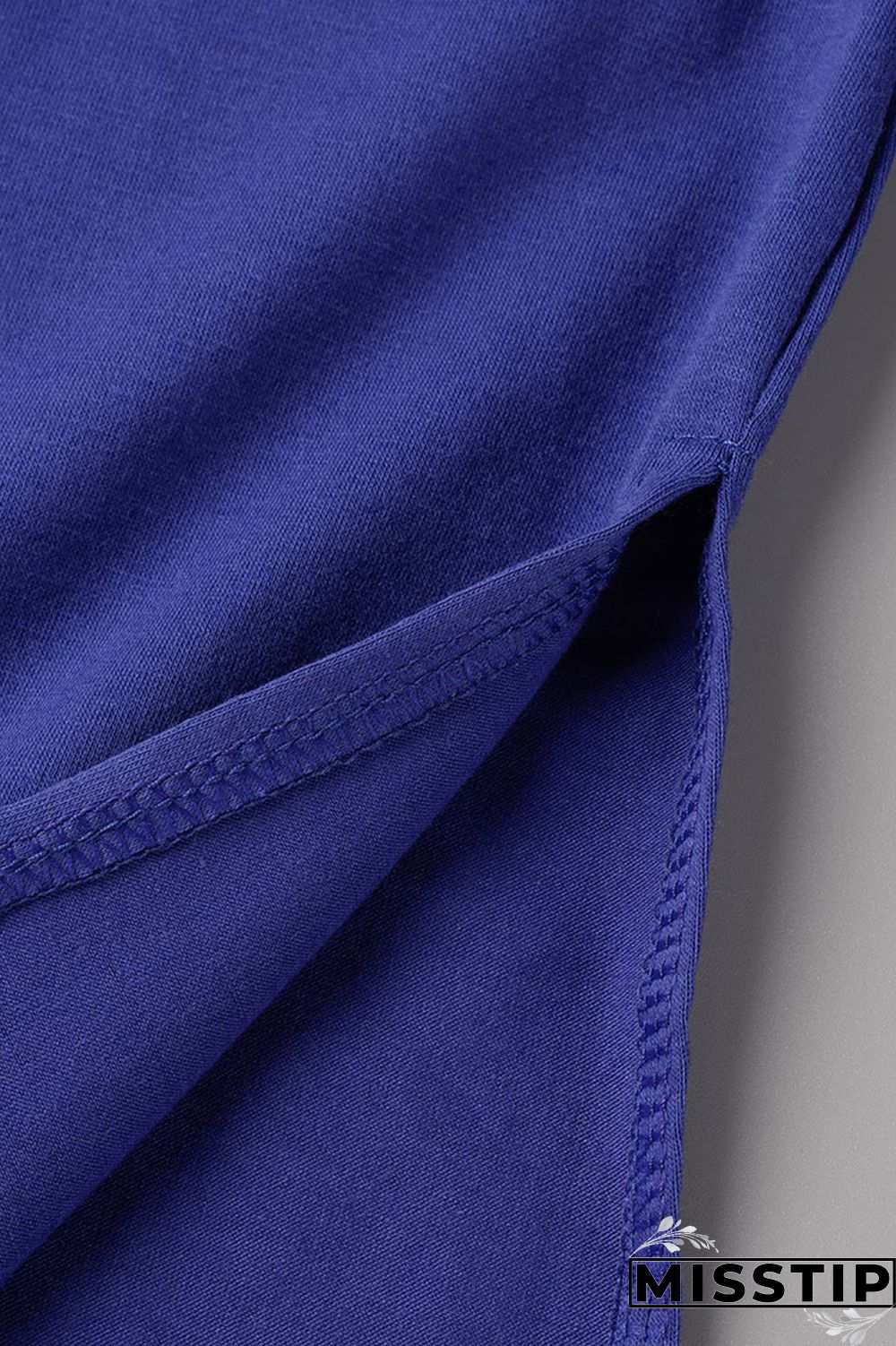 Black Fashion Casual Solid Slit U Neck Sleeveless Two Pieces