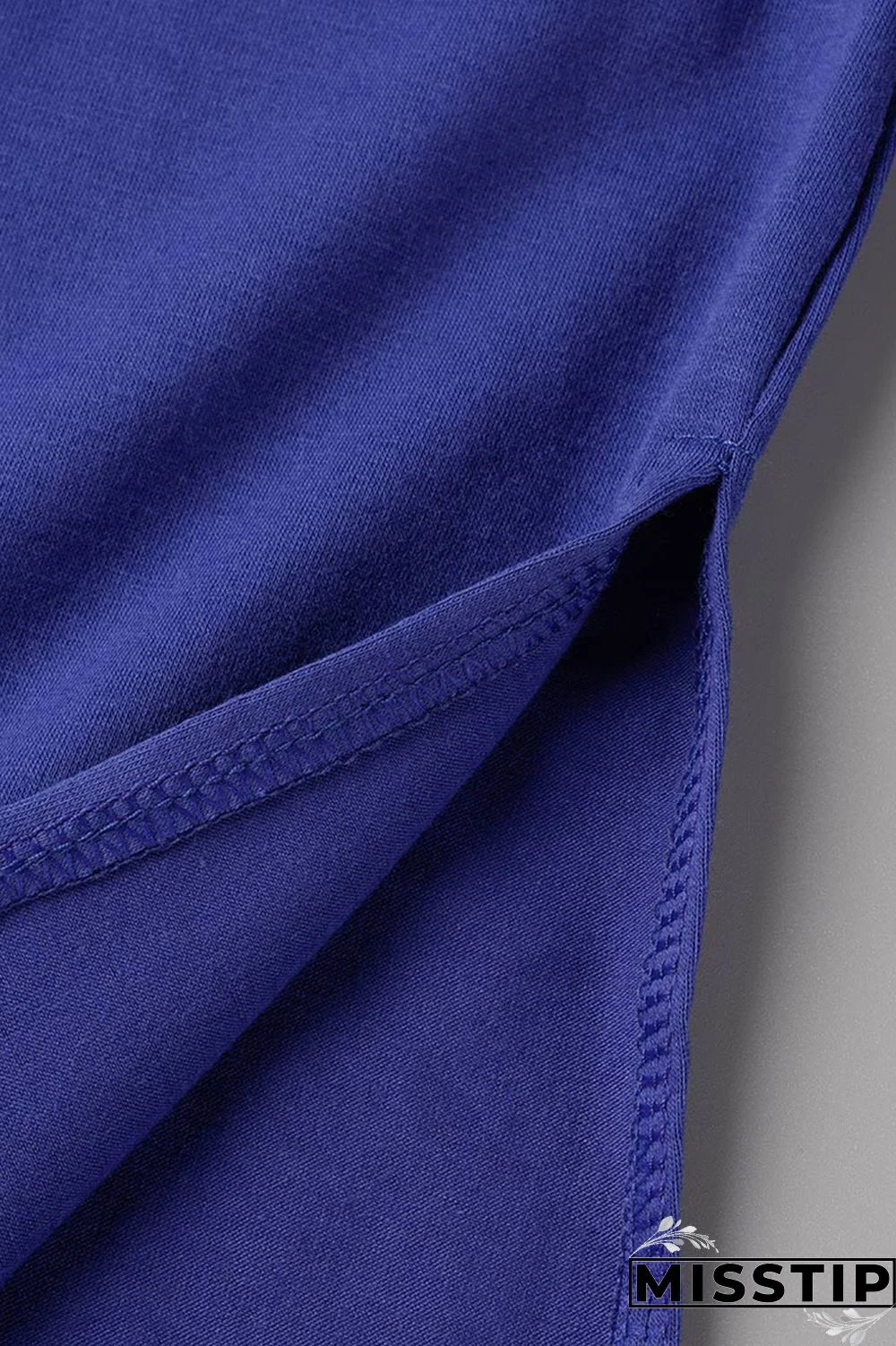 Black Fashion Casual Solid Slit U Neck Sleeveless Two Pieces