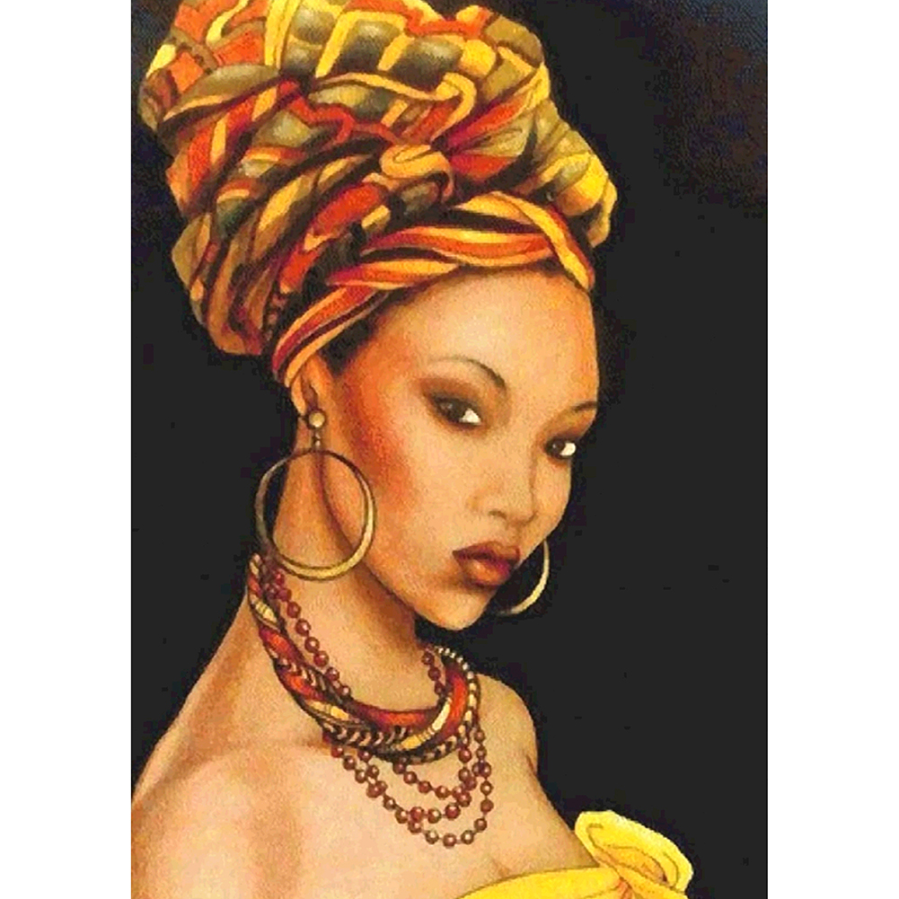 

Indian Women - Round Drill Diamond Painting - 30*40CM, 501 Original