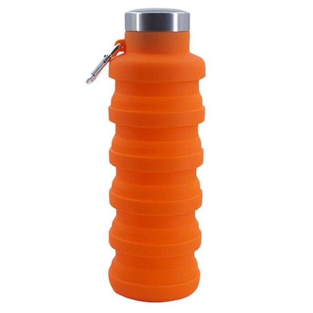 Outdoor Silicone Collapsible Water Bottle