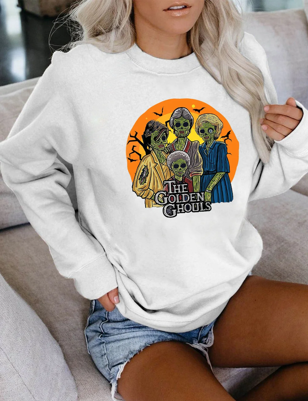 The Golden Ghouls Halloween Sweatshirt