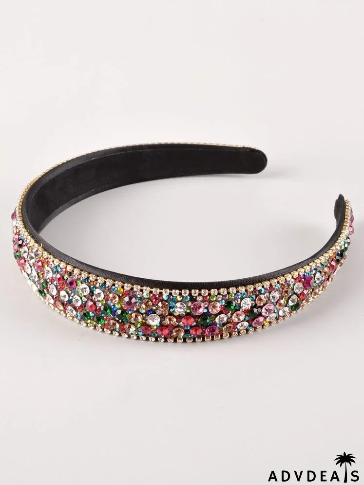 Rhinestone Decor Hair Hoop