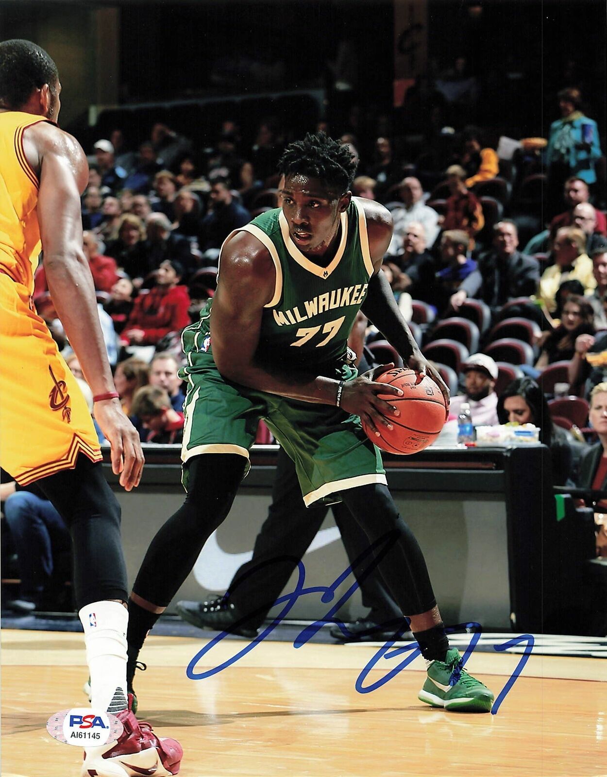 Johnny O'Bryant signed 8X10 Photo Poster painting PSA/DNA Milwaukee Bucks Autographed