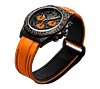 ROLEX Diw Daytona carbon orange edition 40mm oyster black