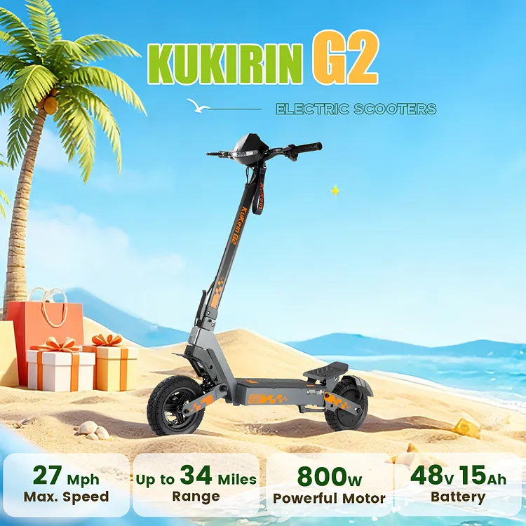 KUKIRIN G2 Electric Scooter | 720WH Power | 48V 15Ah Battery