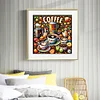 Diamond Painting-DIY Full Round Drill Coffee(40*40 CM)