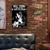 Neil Young - Panneaux en &eacute;tain m&eacute;tallique(20*30cm/30*40cm) - Musique