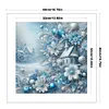 Winter Scenery-11CT Stamped Cross Stitch 40*40cm/15.75*15.75in tapestrymarket