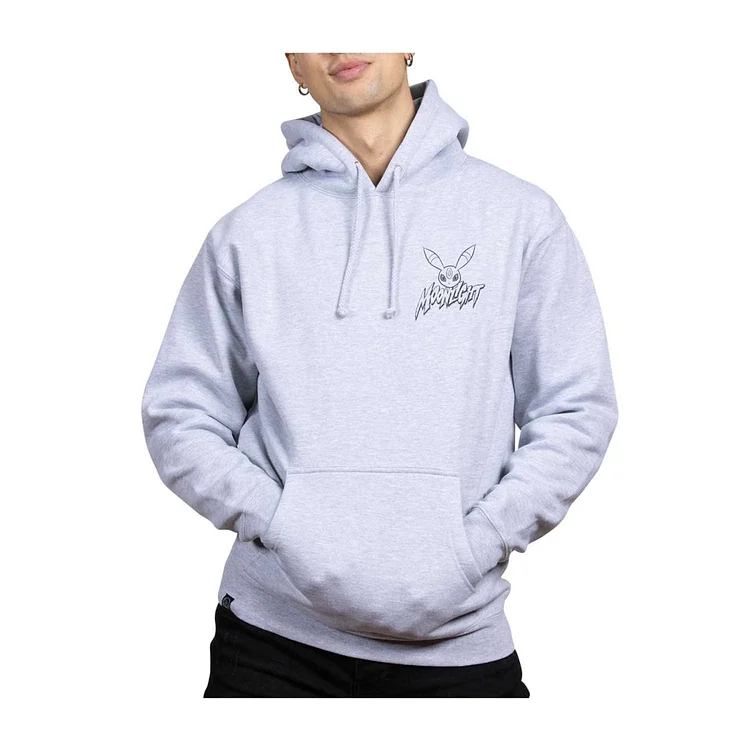 Pokémon Umbreon Greatest Hits Heather Gray Heavyweight Pullover Hoodie
