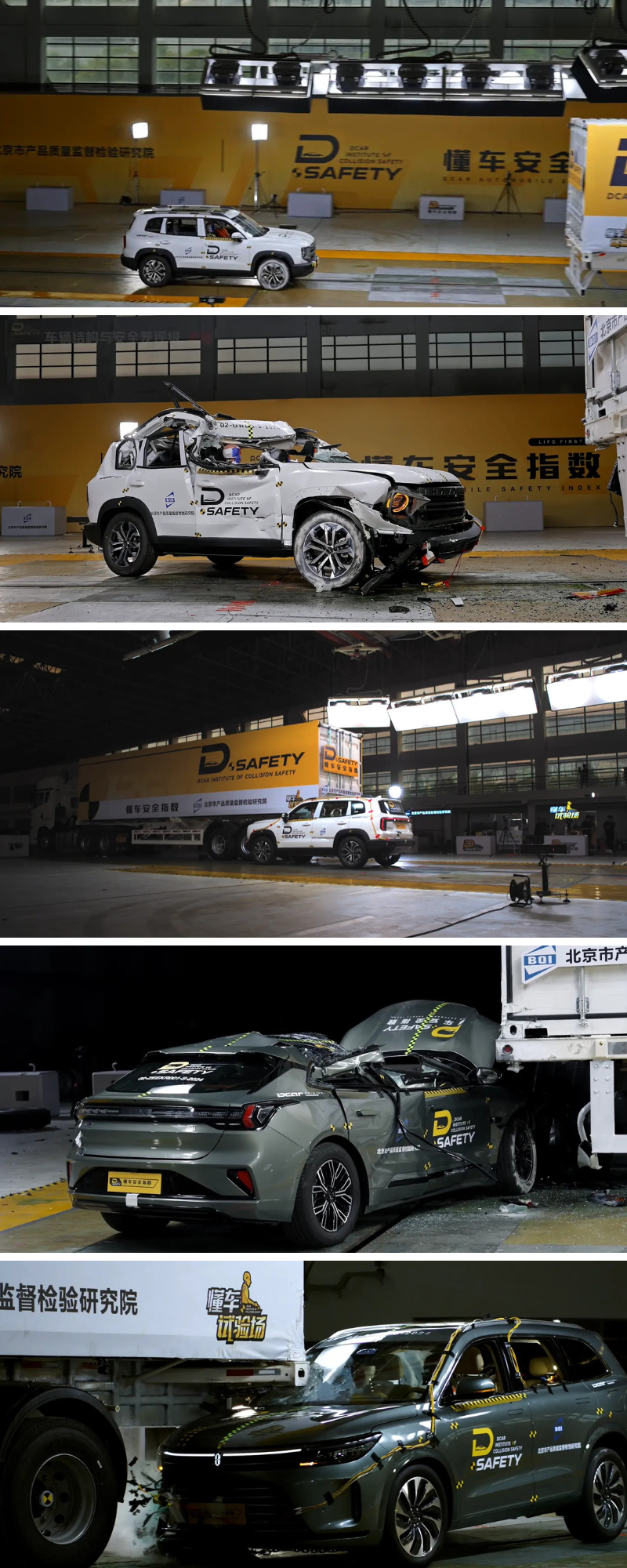 30% Overlap Truck Underride Collision (56 km/h)