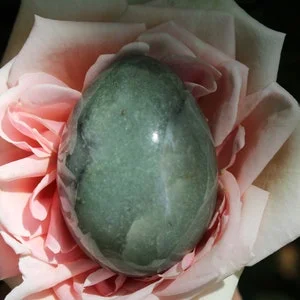 pornhint Pornhint Aventurine yoni egg medium size, undrilled, energetic stones, no synthetics during production, vaginal egg, tantra practice, kegel, orgasm