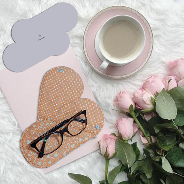 Diy Glasses Case Template & Instructions