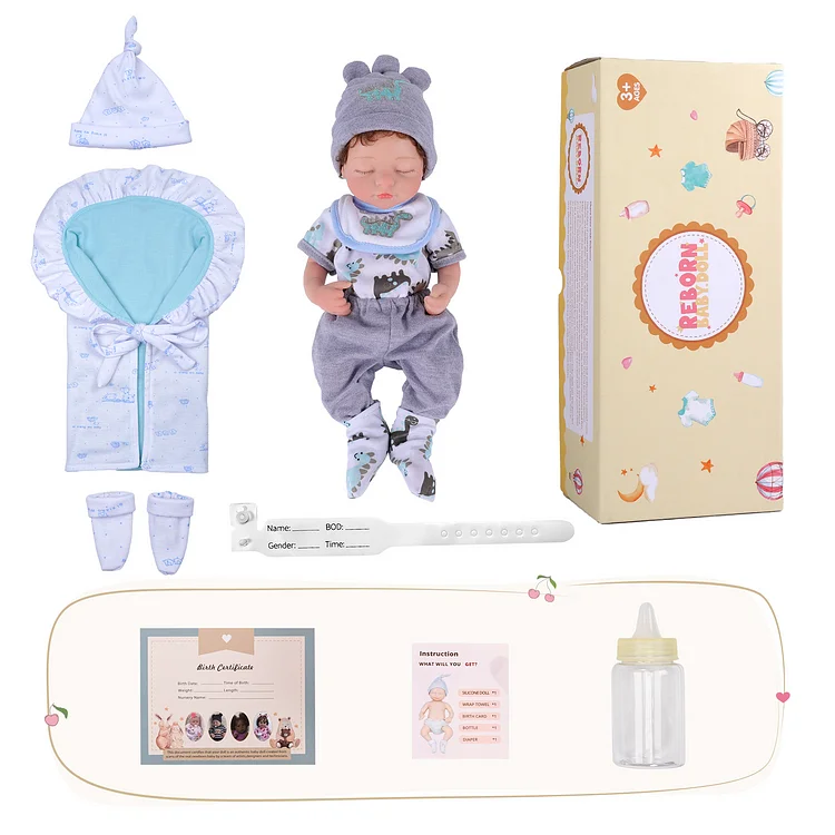 Silicone Baby Baby Doll Boy Accessories Reborn Baby Dolls Boys